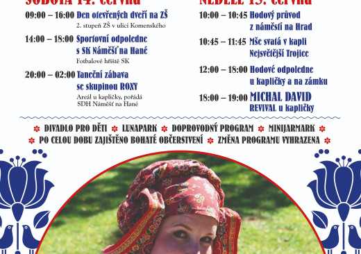 Náměšťky hode 14.-15.června 2025