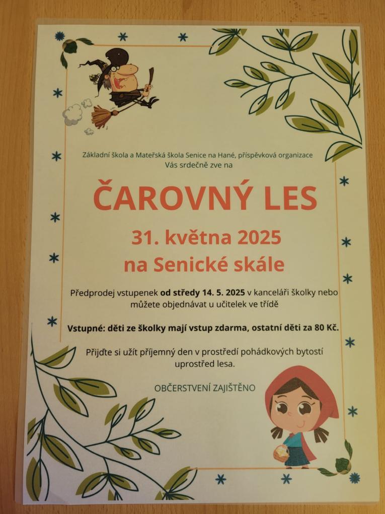 čarovný les 