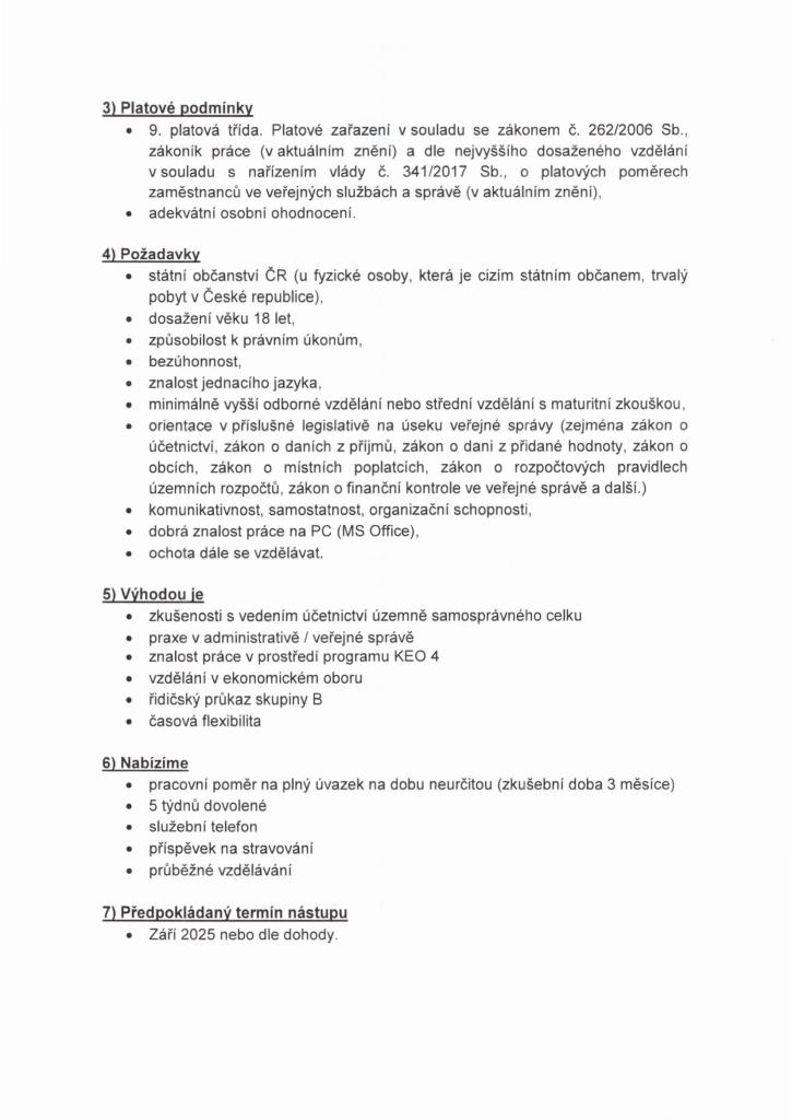 výběrové řízení 