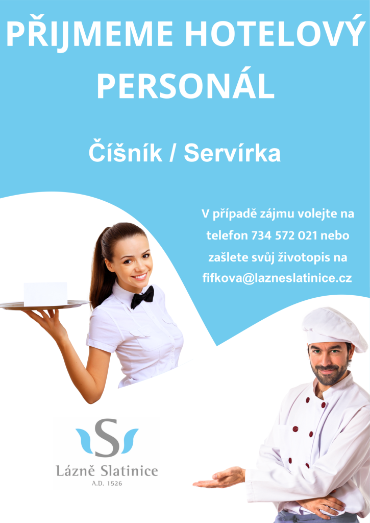 číšník - servírka 