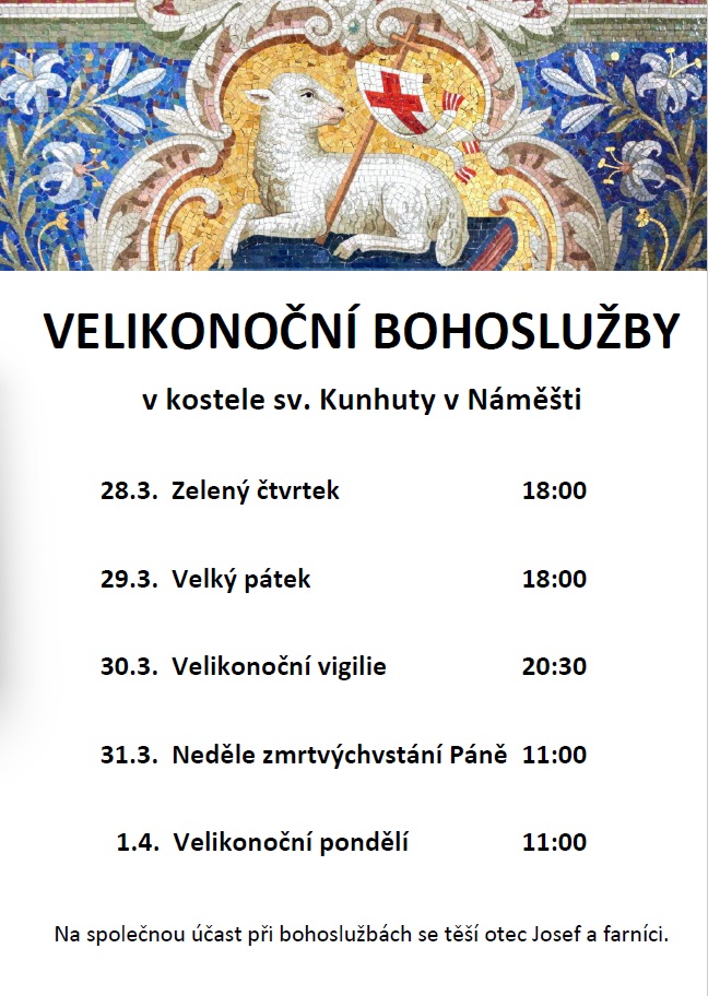Velikonoční bohoslužby