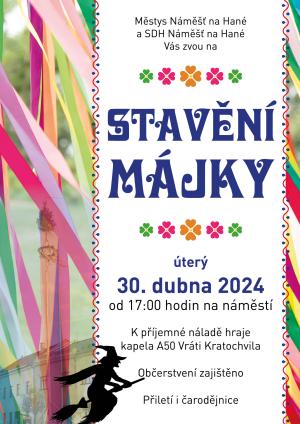 stavěí májky